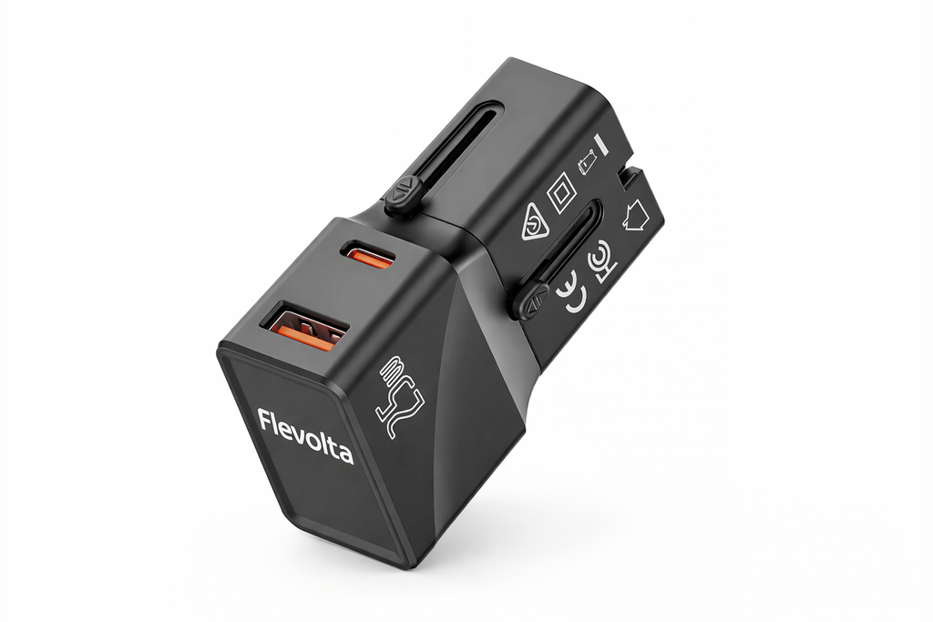 Adaptateur de voyage universel mini USB-C et USB-A 25w
