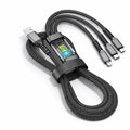 Chargeur multiple USB vers USB-C micro USB et Lightning 100 W