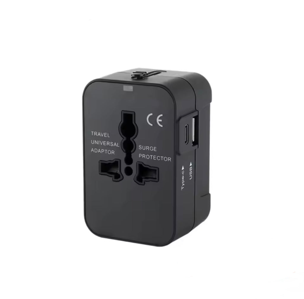 Adaptateur de Voyage Universel USB et USB-C 30W